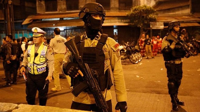 Tổ chức IS nhận trách nhiệm vụ đánh bom ở Indonesia
