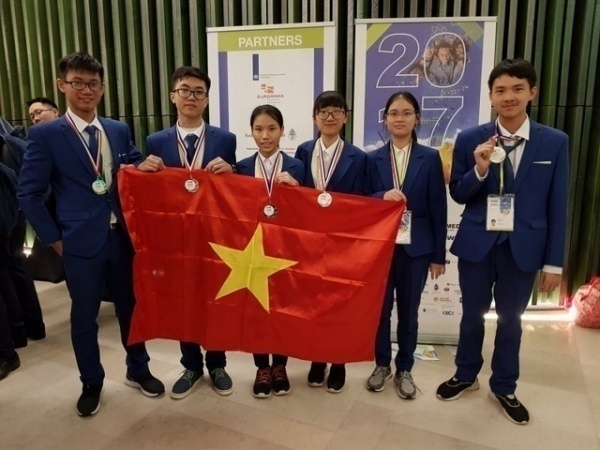 Việt Nam giành 6 huy chương, Olympic khoa học trẻ quốc tế 2017