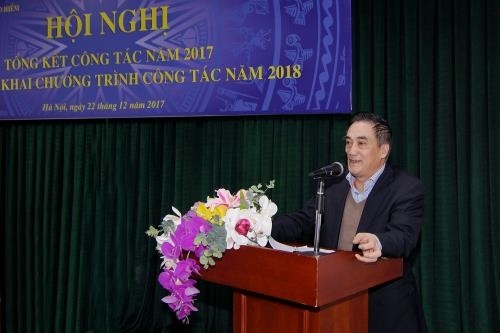 Thứ trưởng Bộ Tài chính Trần Xuân Hà phát biểu chỉ đạo tại Hội nghị. Ảnh: Thời báo Tài chính VN