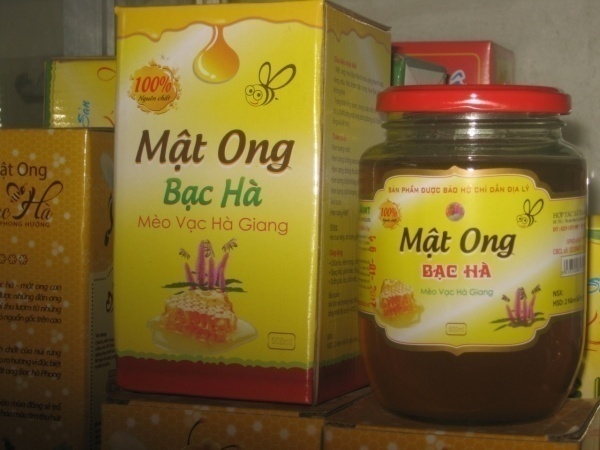 Sản phẩm Mật ong Bạc hà huyện Mèo Vạc đã được bảo hộ bằng Chỉ dẫn địa lý