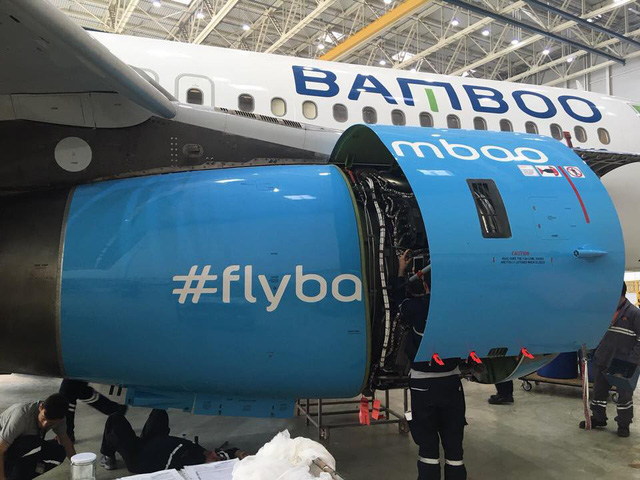 Hé lộ những hình ảnh đầu tiên của máy bay Bamboo Airways - Ảnh 3.