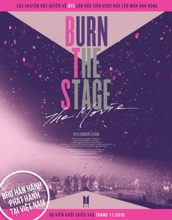 Burn the stage - San khau anh sang