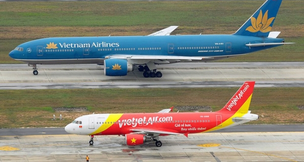 Vietjet và Vietnam Airlines 