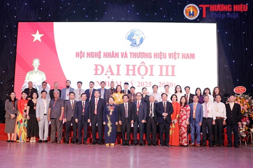 Hội Nghệ nhân và Thương hiệu Việt Nam tổ chức thành công Đại hội III nhiệm kỳ 2025 - 2030