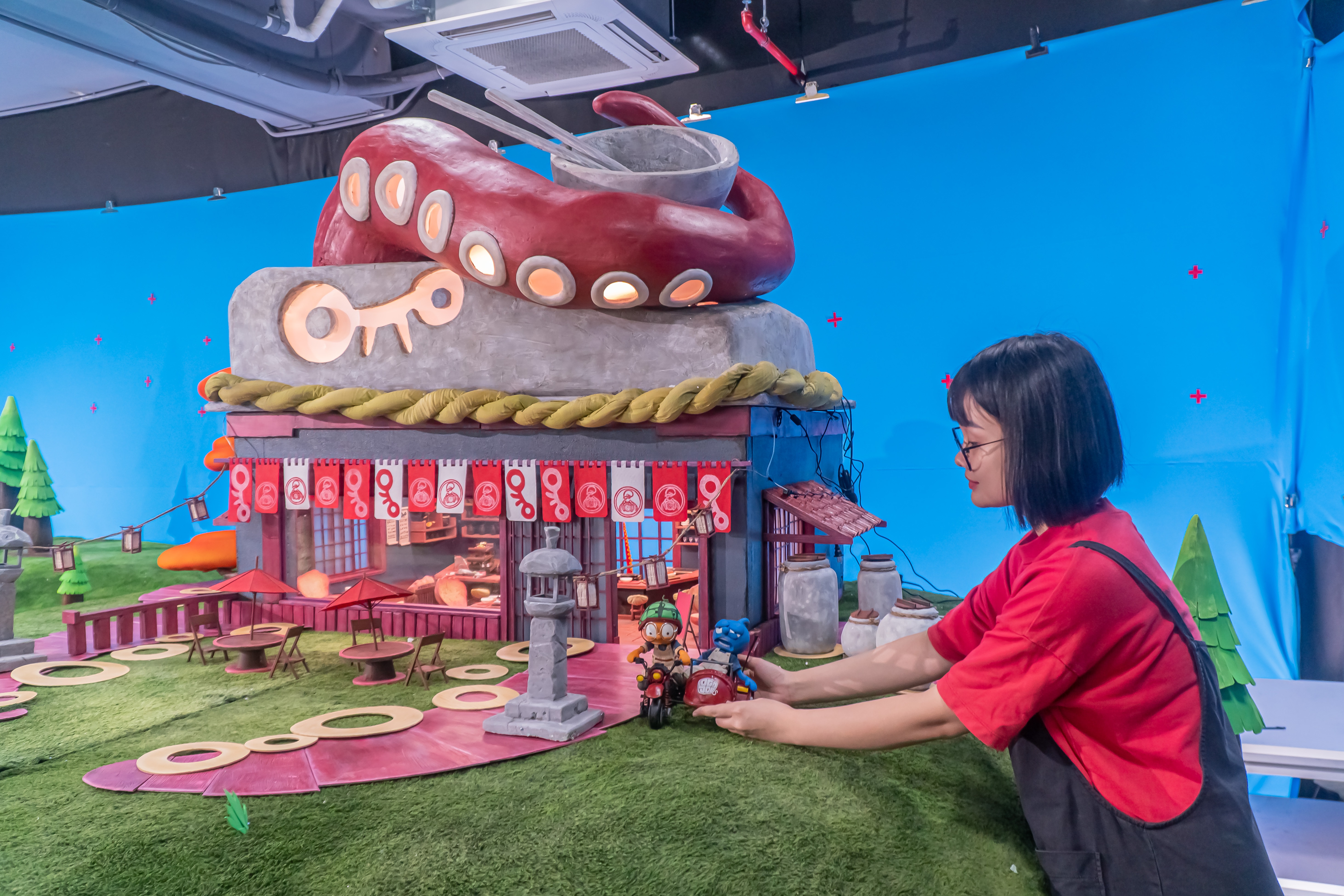 Sản xuất phim hoạt hình bằng công nghệ Stopmotion tại studio của Sconnect