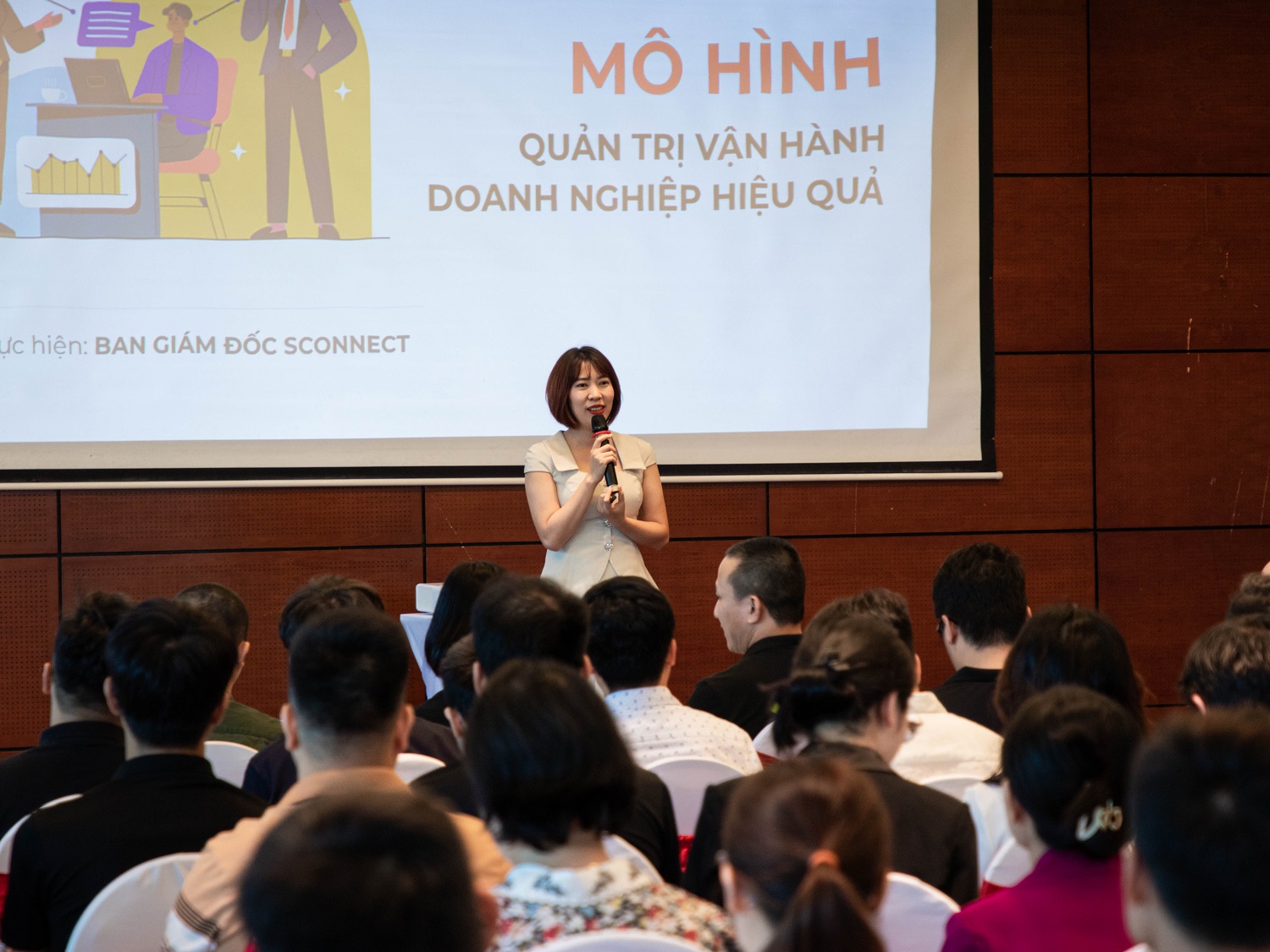 Bà Nguyễn Thị Phượng - Phó Tổng giám đốc Sconnect