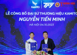 Thương hiệu Kamito và VĐV Tiến Minh hợp tác, ra mắt Bộ sưu tập TM Legend