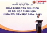 Trường ĐH Điện Lực tưng bừng chào đón tân sinh viên khóa D19 năm học 2024 - 2025