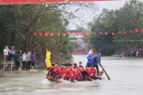 Hà Tĩnh: Khai hội đua thuyền truyền thống phường Trung Lương