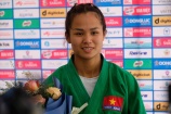 Vận động viên Tô Thị Trang mang về Huy chương Vàng đầu tiên cho Đoàn Thể thao Việt Nam