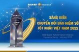 Bảo hiểm Bảo Việt nhận giải thưởng “Sáng kiến chuyển đổi bảo hiểm số tốt nhất Việt Nam 2022”