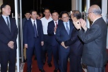 Thủ tướng Phạm Minh Chính gặp gỡ Chủ tịch Liên minh Nghị sĩ hữu nghị Nhật Bản - Việt Nam 