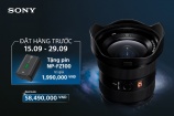 Sony ra mắt ống kính Zoom góc rộng G-Master FE 16-35mm F2.8 GM II