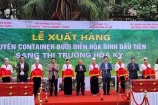 Tỉnh Hoà Bình xuất khẩu lô bưởi Diễn đầu tiên sang thị trường Mỹ