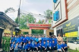 Áo xanh tình nguyện huyện Phú Xuyên 'vượt nắng thắng mưa', tiếp sức mùa thi