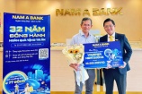 Nam A Bank trao giải đợt 1 chương trình '32 năm đồng hành - Ngàn quà tặng tri ân'