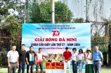 Khai mạc giải bóng đá mini quận Cầu Giấy lần thứ 27 năm 2024