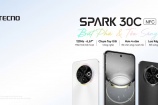 TECNO SPARK 30C: “Tân binh” 4G giá rẻ, thiết kế đẹp, Pin 5000 mAh, kháng nước IP54