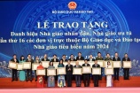 Tôn vinh các nhà giáo tiêu biểu năm 2024