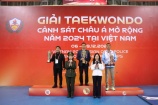 Giải Taekwondo Cảnh sát châu Á mở rộng 2024: Đoàn Việt Nam giành ngôi vô địch