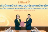 LPBank bổ nhiệm ông Lưu Danh Đức làm Phó Tổng Giám đốc kiêm Giám đốc Khối Công nghệ Thông tin