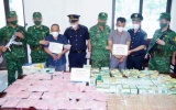 Hà Tĩnh:  Bắt 2 đối tượng quốc tịch Lào đang vận chuyển 70kg ma túy