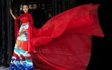 Người đẹp Đỗ Ngọc Hà diện áo dài quảng bá du lịch Quảng Ngãi