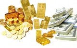 Giá vàng và ngoại tệ ngày 27/3: Vàng và USD neo giá cao