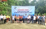 Nghệ An: Khởi công xây dựng cầu dân sinh cho đồng bào dân tộc thiểu số ở Khe Thoong
