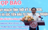 Tỉnh Ninh Thuận công bố Quy hoạch tỉnh thời kỳ 2021-2030, tầm nhìn đến 2050
