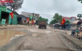 Thanh Hóa: Thi công đường tỉnh lộ gây ô nhiễm, dân kêu trời  