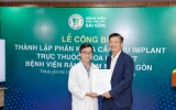 Bệnh viện Răng Hàm Mặt Sài Gòn thành lập Phân khoa cấp cứu Implant