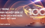 PNJ trong top 2 doanh nghiệp bán lẻ nộp ngân sách lớn nhất 