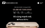 Sắm iPhone 16 - Hoàng Hà tặng VF3