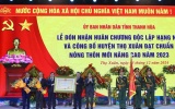 Thanh Hóa: Huyện Thọ Xuân đón nhận huyện đạt chuẩn nông thôn mới nâng cao