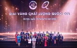 Sao Thái Dương vinh dự được trao tặng Giải Vàng Chất lượng Quốc gia năm 2024