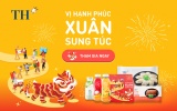 Gom hạnh phúc ngập tràn với quà tặng tốt cho sức khỏe đón TẾT 2025 của các nhãn hàng đồ uống TH