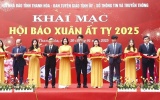 Thanh Hóa: Khai mạc Hội Báo Xuân Ất Tỵ 2025