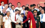 Tổng Bí thư gặp mặt cán bộ lão thành cách mạng, gia đình chính sách tiêu biểu miền Nam