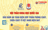 Hướng tới Hội thảo khoa học Quốc gia “Bảo đảm an toàn điện góp phần phòng cháy, chữa cháy ở Việt Nam hiện nay'