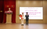 Công an tỉnh Quảng Ninh công bố các quyết định về công tác cán bộ
