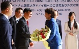 Thủ tướng Nhật Bản Takaichi Sanae phát biểu chính sách tại Đại học Quốc gia Hà Nội