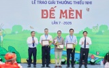 Lễ trao Giải thưởng Thiếu nhi Dế Mèn: Vinh danh những 'Hiệp sĩ' của tuổi thơ