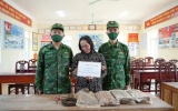 Bắt quả tang người phụ nữ tàng trữ trái phép vật liệu nổ ở Thanh Hóa