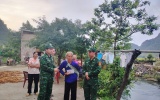 Đồn Biên phòng Ngọc Côn cứu hộ công dân gặp nạn trên sông Quây Sơn