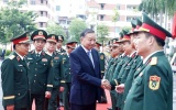 Tổng Bí thư, Chủ tịch nước Tô Lâm dự Lễ kỷ niệm 80 năm Ngày truyền thống Bộ đội Pháo binh - Tên lửa