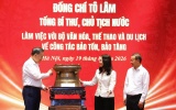 Bộ VHTTDL trao tặng bản phục dựng Trống đồng Đông Sơn độc bản tới Tổng Bí thư, Chủ tịch nước Tô Lâm