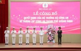 Công bố quyết định thành lập Công an thành phố Quảng Ninh