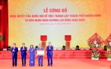 Lễ công bố thành lập thành phố Quảng Ninh và đón nhận Huân chương Lao động hạng Nhất
