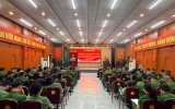 Công an phường Tây Hồ sinh hoạt chính trị với chủ đề “Phát huy bản lĩnh, trí tuệ và trách nhiệm của lực lượng CAND trong kỷ nguyên mới”